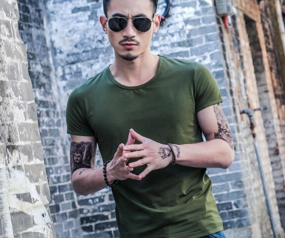 Men's Slim Fit Athletic T-Shirts