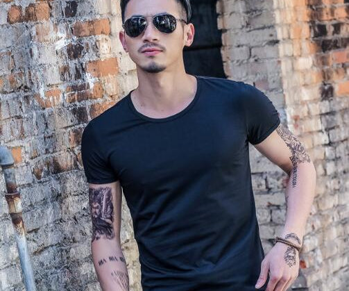 Men's Slim Fit Athletic T-Shirts