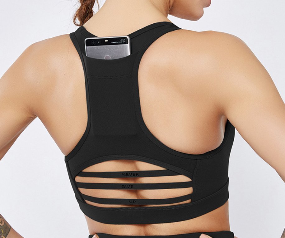 Back Pocket Sports Bra