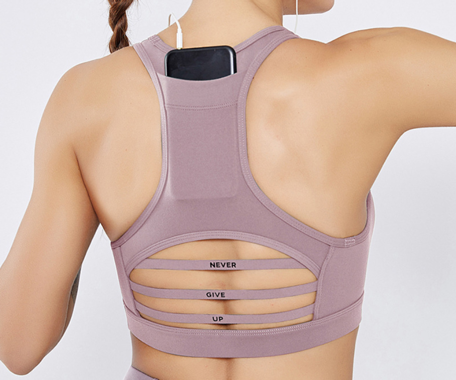 Back Pocket Sports Bra