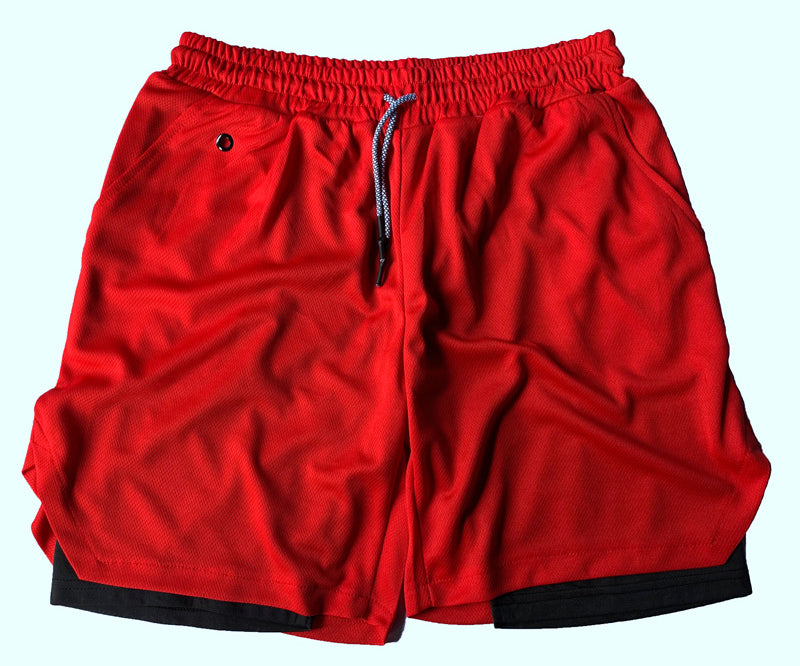 Men's 2-In-1 Mesh Quick Dry Shorts