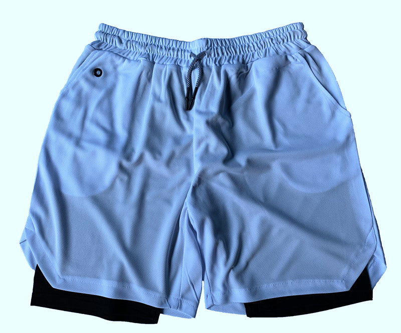 Men's 2-In-1 Mesh Quick Dry Shorts