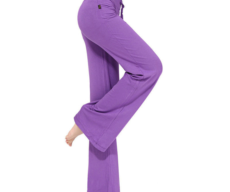 Loose Flared Leg Sweat Pants