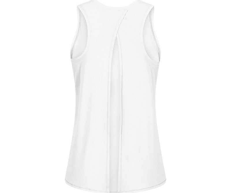 Sleeveless Yoga Top with Open Back