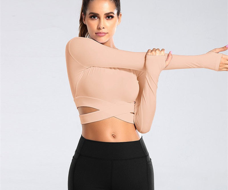 Crisscross Yoga Crop Top