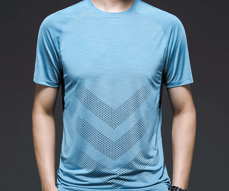 Short Sleeve Quick Drying Gym T-Shirt