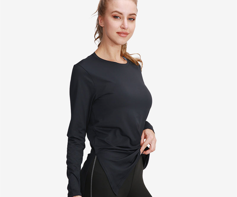 Long Sleeve Top with Side Tie