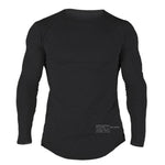 Men Long Sleeves Fitness Tees