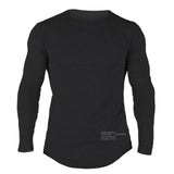 Men Long Sleeves Fitness Tees