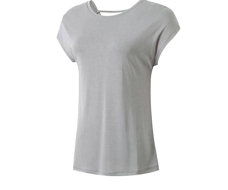 Leisure Cut Out Twist Sports Tee