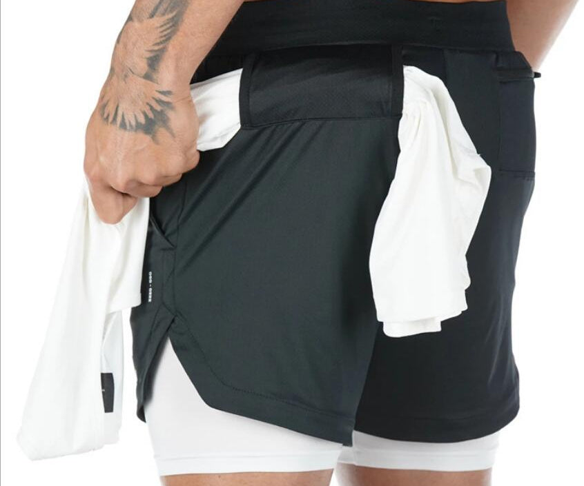 Men's 2-in-1 Athletic Shorts