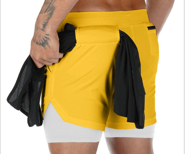 Men's 2-in-1 Athletic Shorts