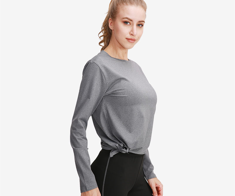 Long Sleeve Top with Side Tie